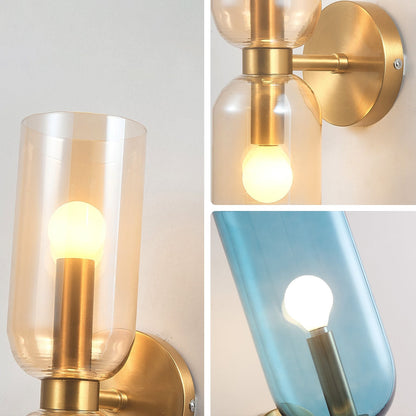 WOMO Hurricane Double Wall Sconce-WM6115