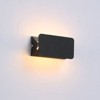 WOMO Adjustable Rectangular Metal Wall Sconce-WM6118