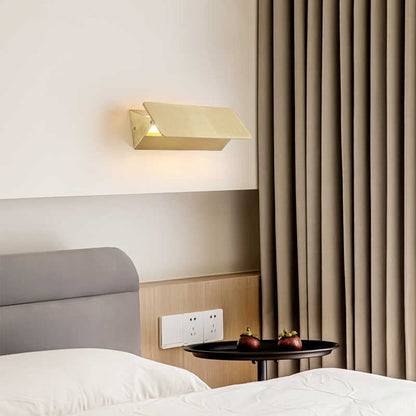 WOMO Adjustable Rectangular Metal Wall Sconce-WM6118