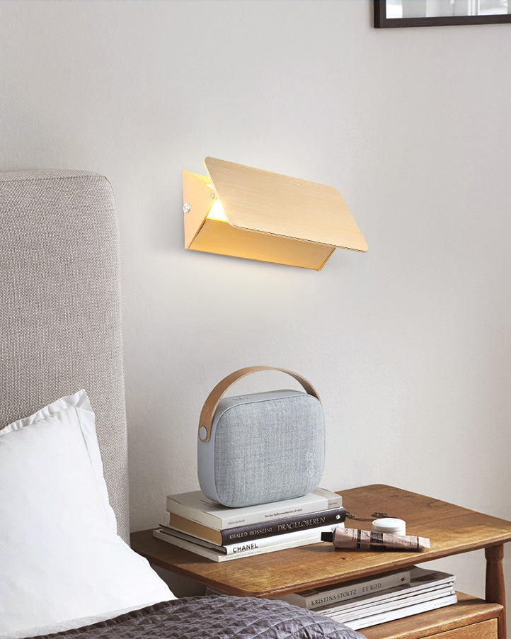 WOMO Adjustable Rectangular Metal Wall Sconce-WM6118