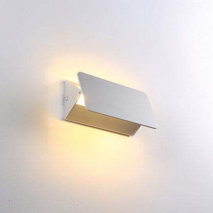 WOMO Adjustable Rectangular Metal Wall Sconce-WM6118