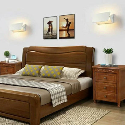 WOMO Adjustable Rectangular Metal Wall Sconce-WM6118