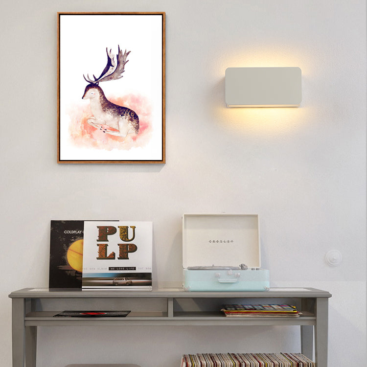 WOMO Adjustable Rectangular Metal Wall Sconce-WM6118