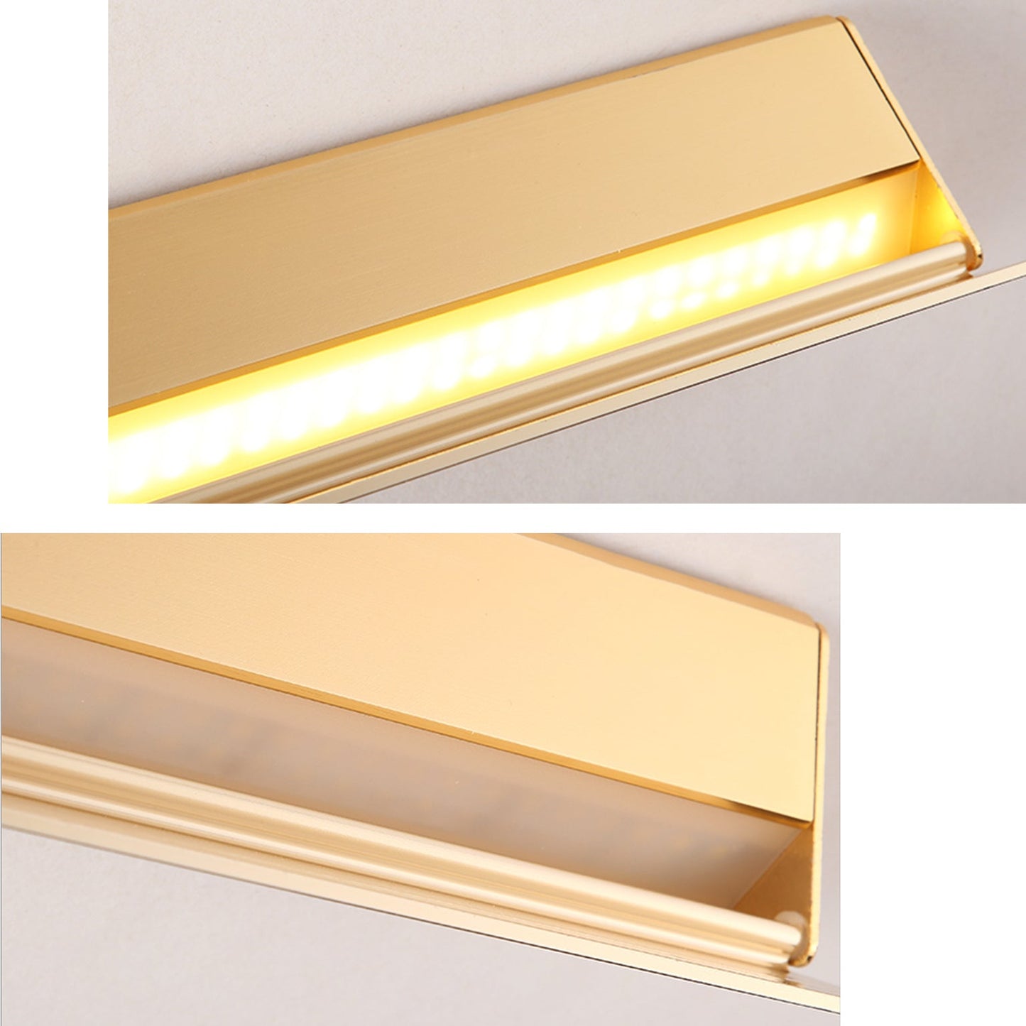 WOMO Adjustable Rectangular Metal Wall Sconce-WM6118