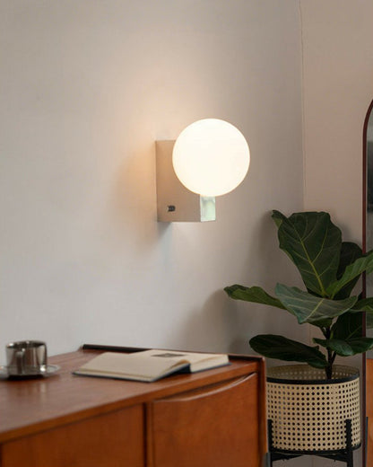 WOMO Globe Bauhaus Wall Sconce-WM6120
