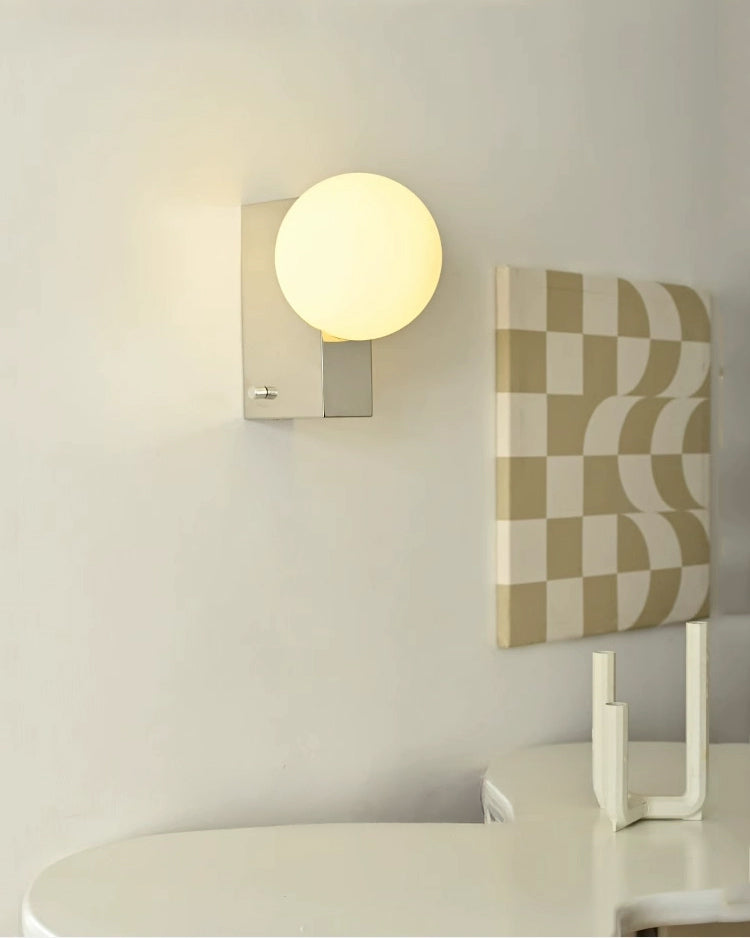 WOMO Globe Bauhaus Wall Sconce-WM6120