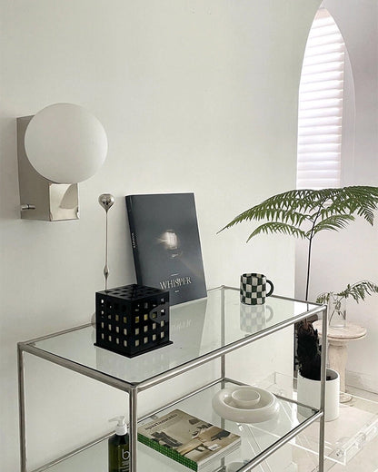 WOMO Globe Bauhaus Wall Sconce-WM6120