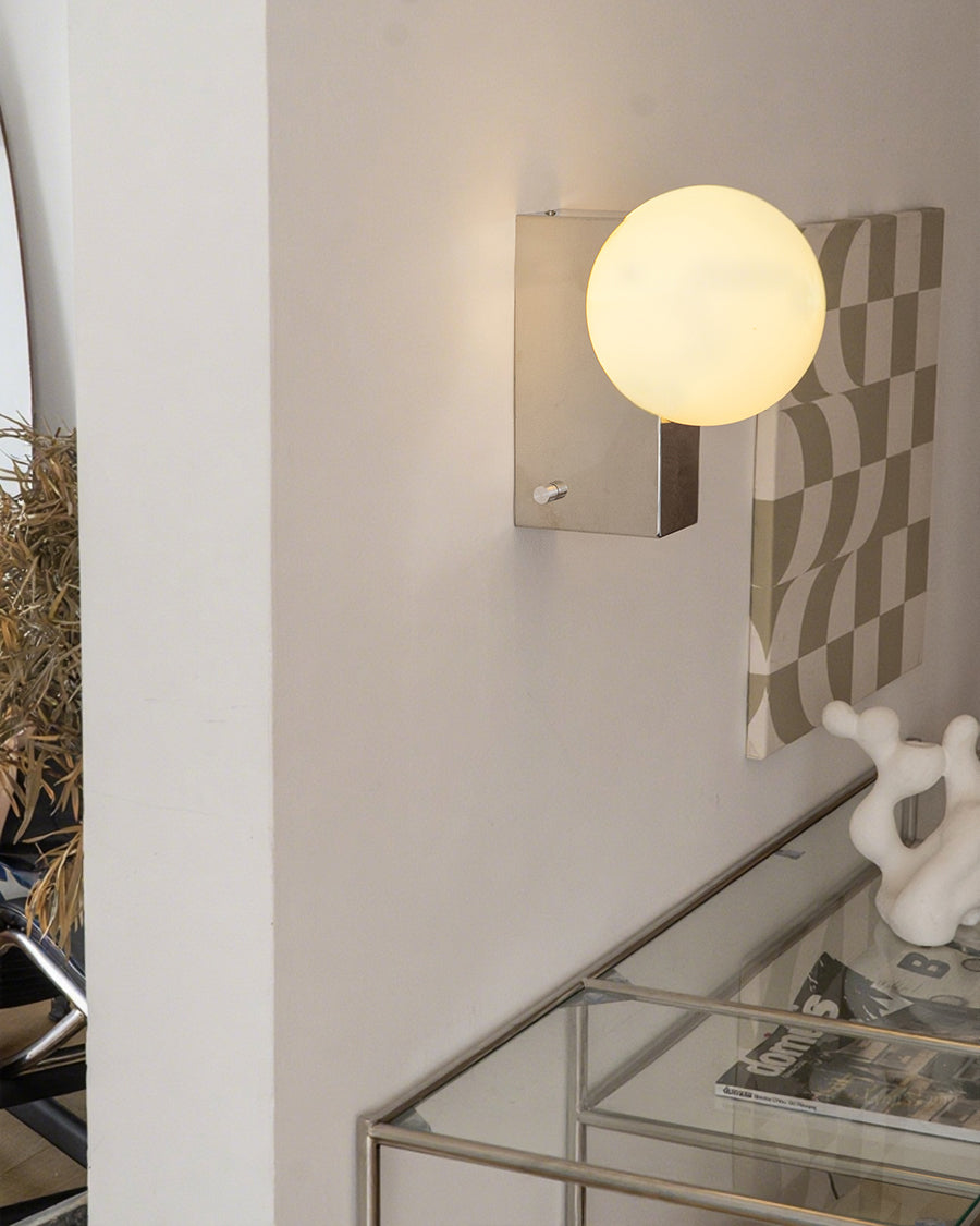 WOMO Globe Bauhaus Wall Sconce-WM6120