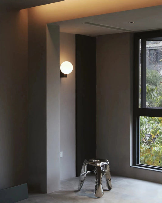 WOMO Globe Bauhaus Wall Sconce-WM6120