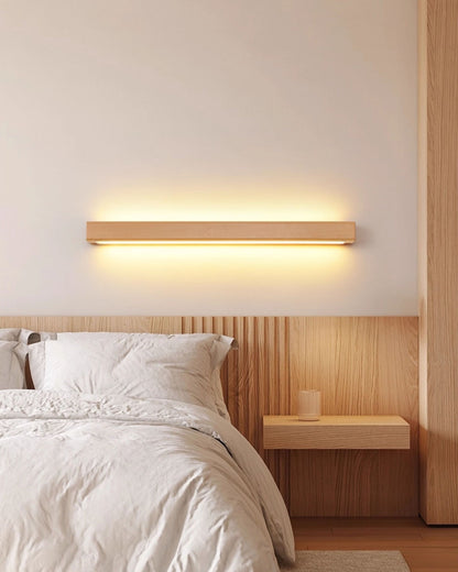 WOMO Wood Linear Wall Sconce-WM6126
