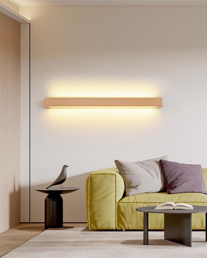 WOMO Wood Linear Wall Sconce-WM6126