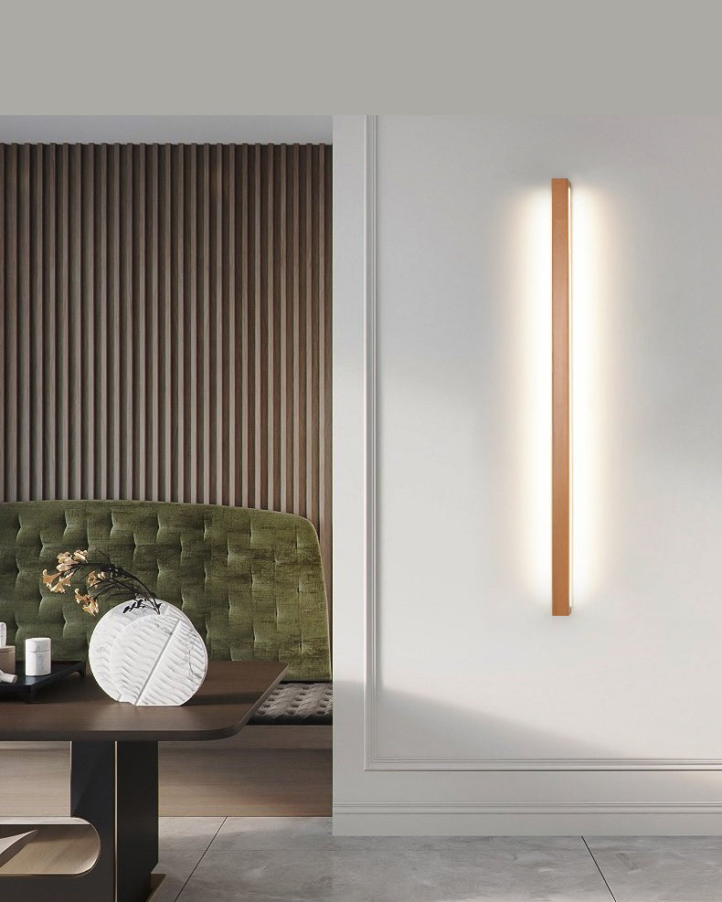 WOMO Wood Linear Wall Sconce-WM6126
