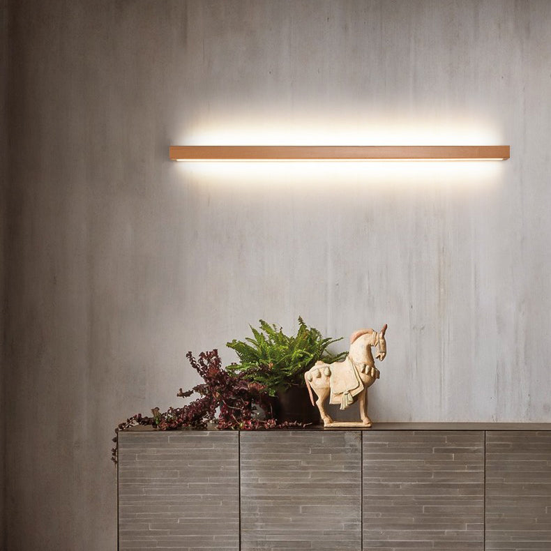 WOMO Wood Linear Wall Sconce-WM6126