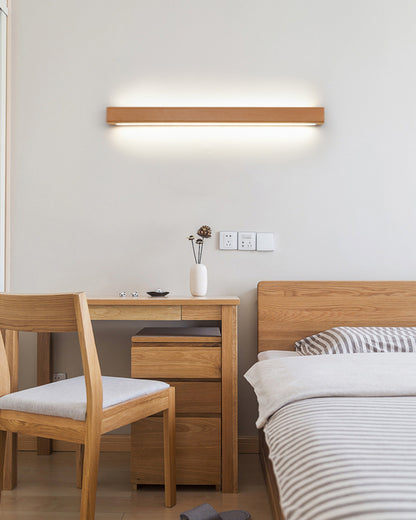 WOMO Wood Linear Wall Sconce-WM6126
