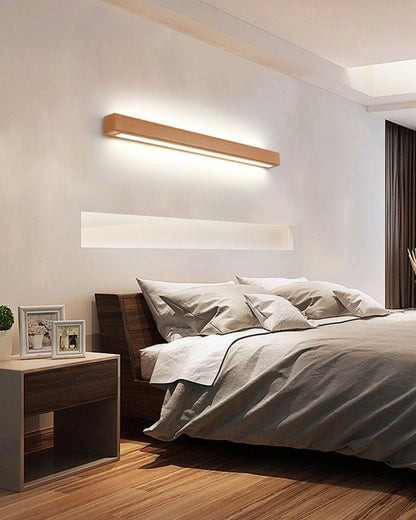 WOMO Wood Linear Wall Sconce-WM6126