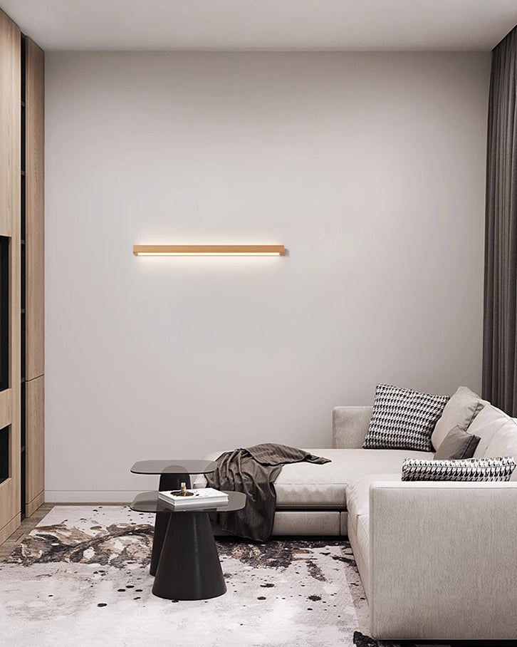 WOMO Wood Linear Wall Sconce-WM6126
