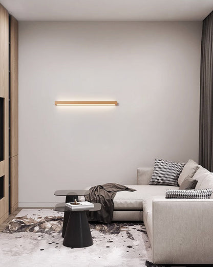 WOMO Wood Linear Wall Sconce-WM6126