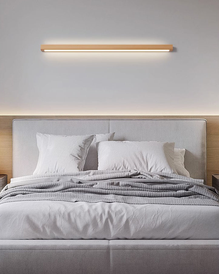 WOMO Wood Linear Wall Sconce-WM6126