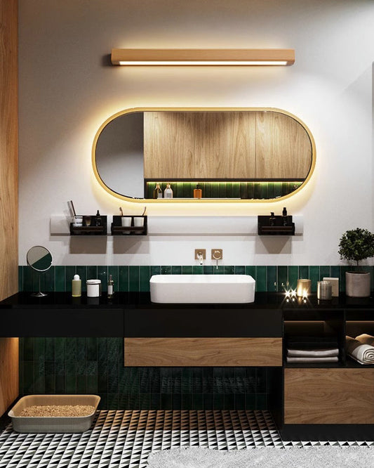 WOMO Wood Linear Wall Sconce-WM6126