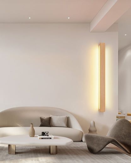WOMO Wood Linear Wall Sconce-WM6126
