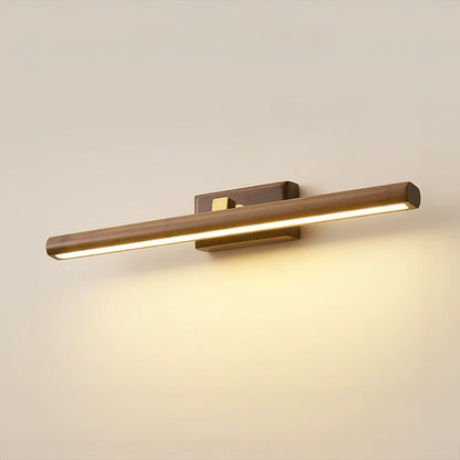 WOMO Adjustable Walnut Linear Wall Sconce-WM6127