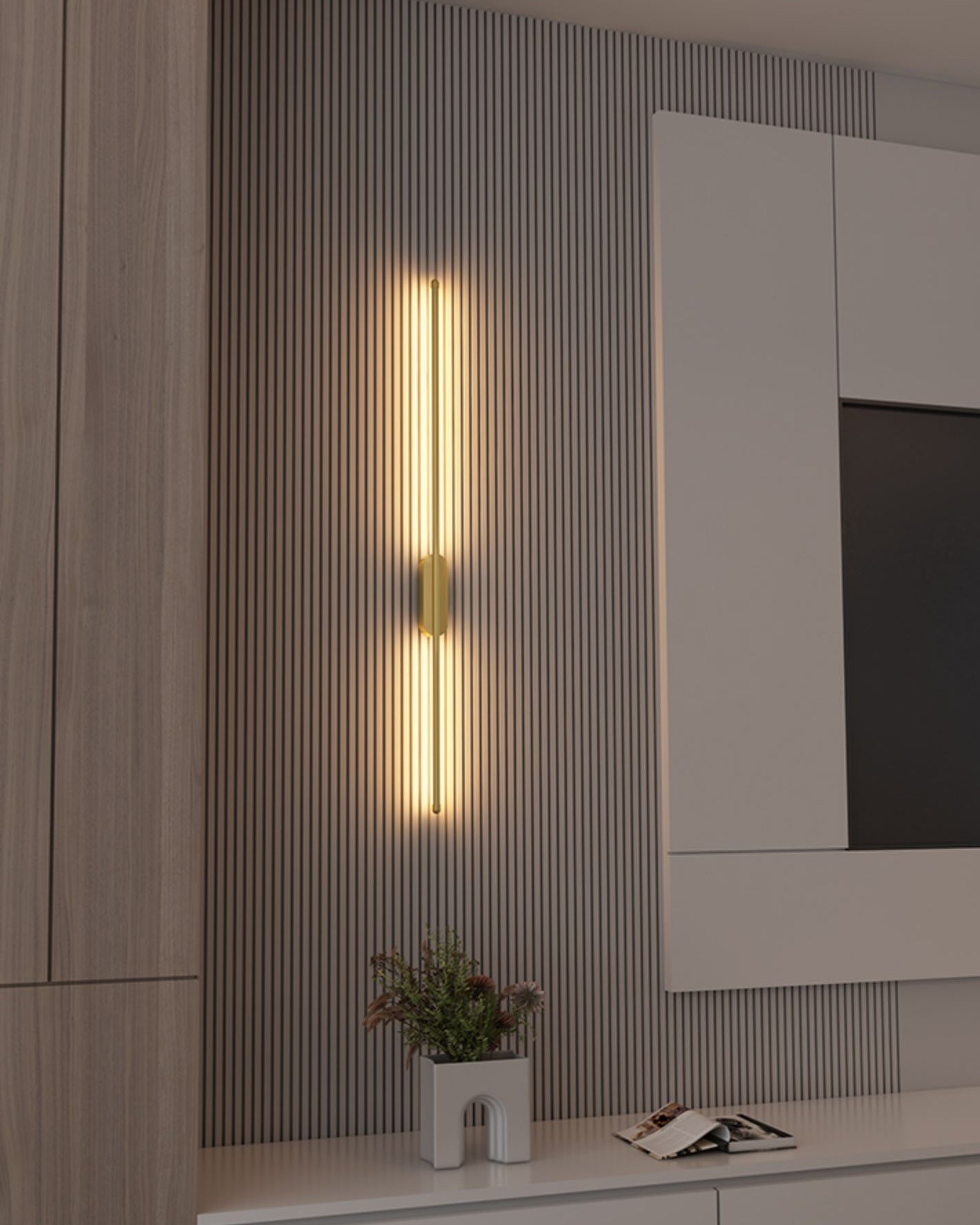 WOMO Long Linear Wall Sconce-WM6131