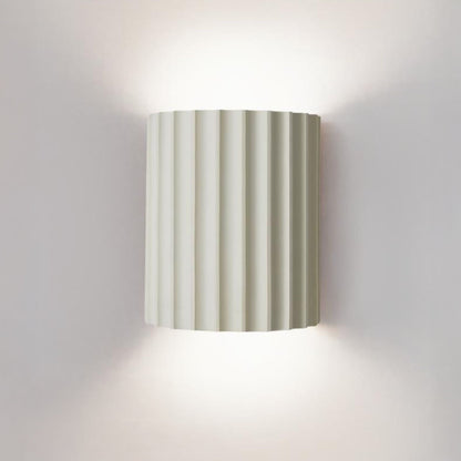 WOMO Half Cylinder Fluted Wall Sconce-WM6137