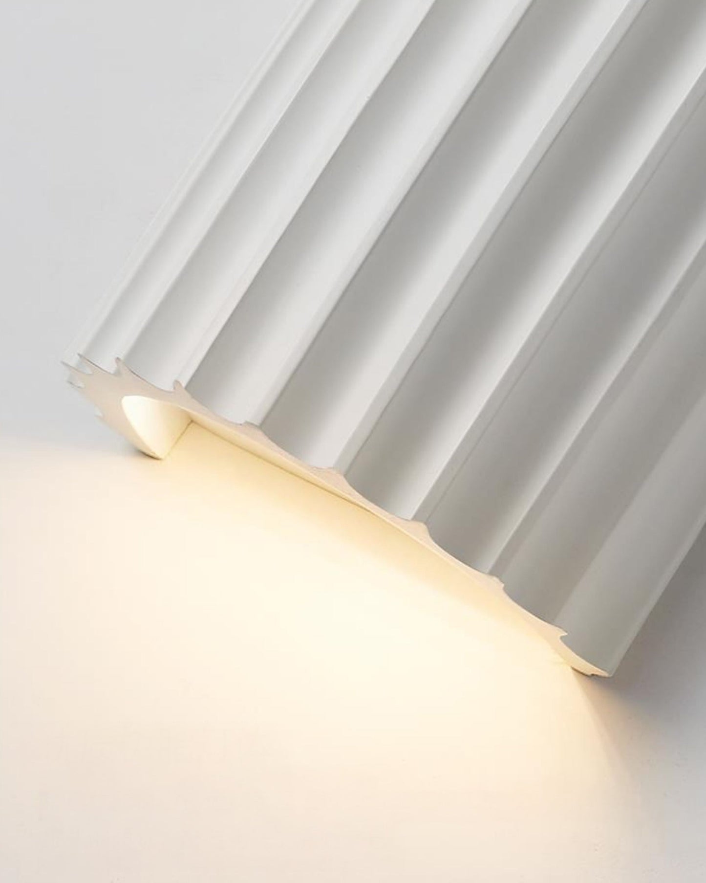 WOMO Half Cylinder Fluted Wall Sconce-WM6137