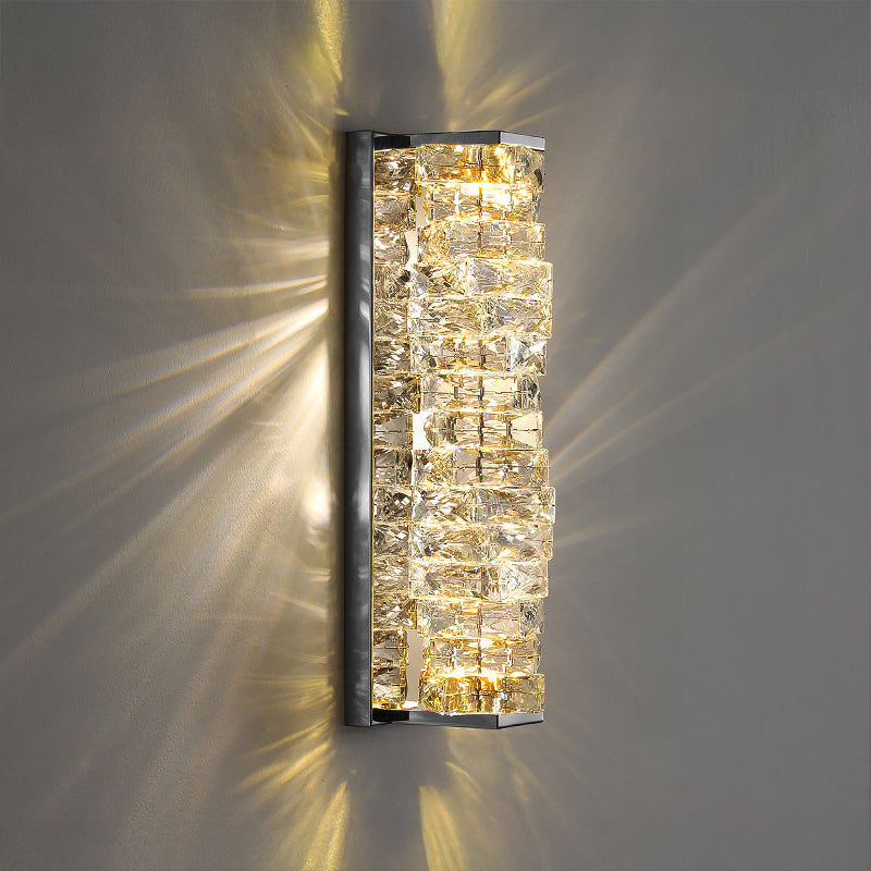 WOMO Luxury Crystal Wall Sconce-WM6138