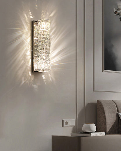 WOMO Luxury Crystal Wall Sconce-WM6138