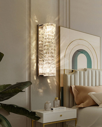 WOMO Luxury Crystal Wall Sconce-WM6138