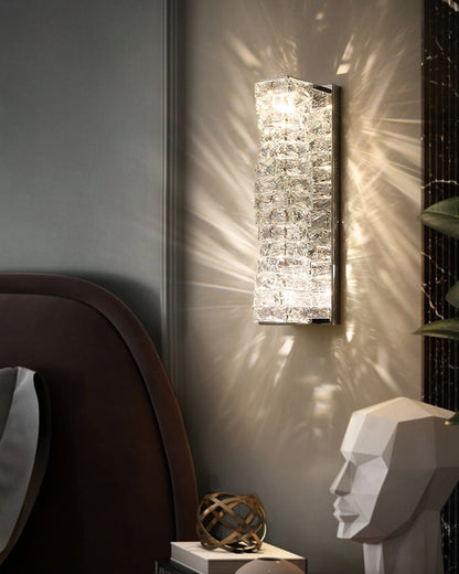 WOMO Luxury Crystal Wall Sconce-WM6138