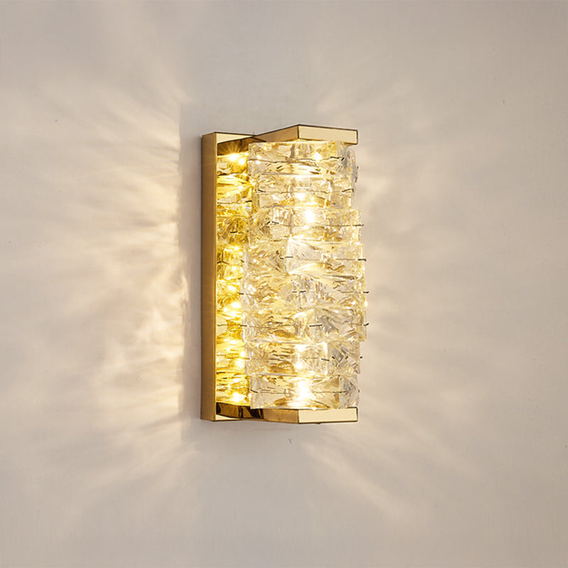 WOMO Luxury Crystal Wall Sconce-WM6138