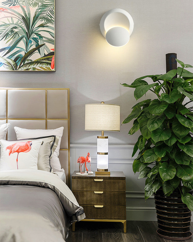 WOMO Cool Adjustable Round Wall Sconce-WM6140