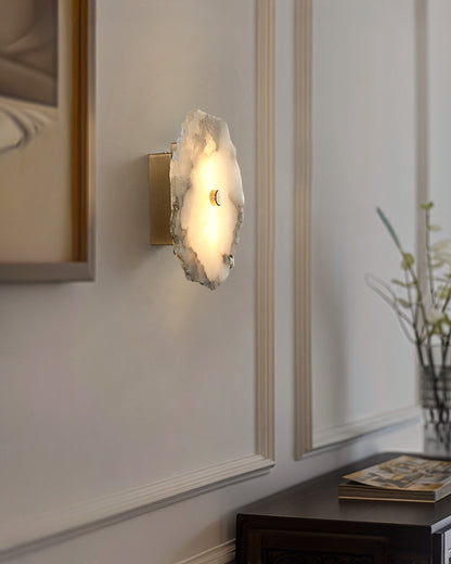 WOMO Alabaster Wall Sconce-WM6143