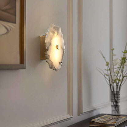 WOMO Alabaster Wall Sconce-WM6143