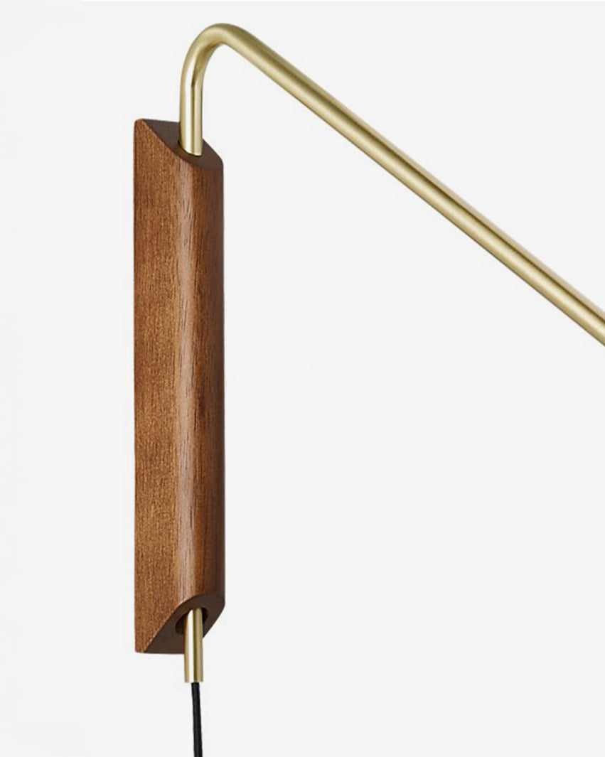 WOMO Dome Swing Arm Wall Sconce-WM6147