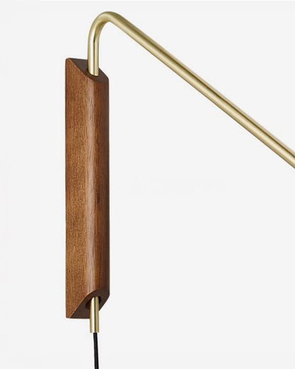 WOMO Dome Swing Arm Wall Sconce-WM6147