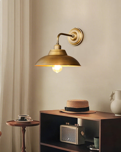 WOMO Vintage Dome Wall Sconce-WM6150
