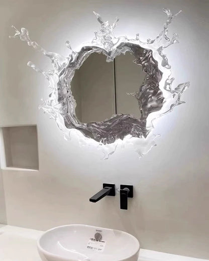 WOMO Art Wall Mirror with Light-WM6152