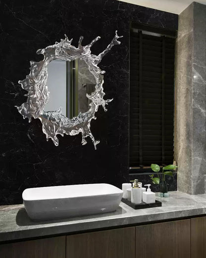 WOMO Art Wall Mirror with Light-WM6152