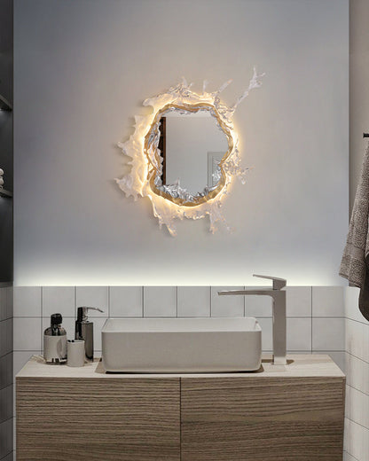 WOMO Art Wall Mirror with Light-WM6152