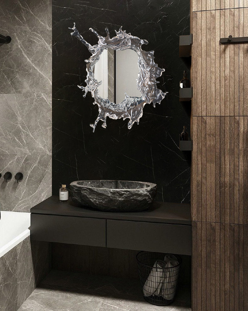 WOMO Art Wall Mirror with Light-WM6152