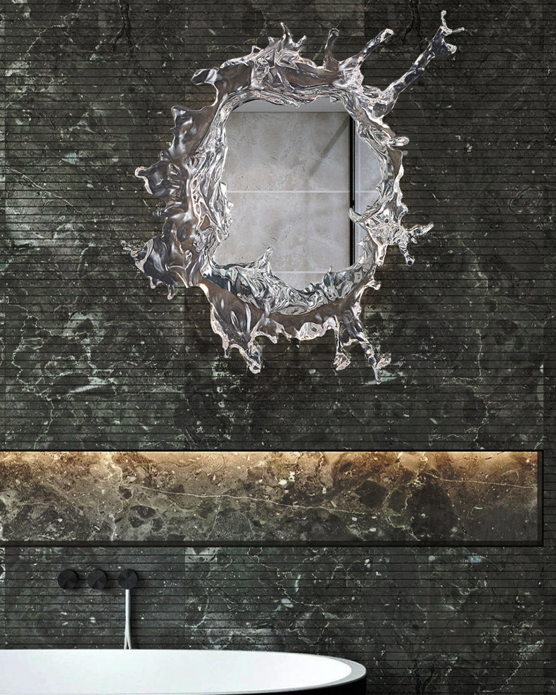WOMO Art Wall Mirror with Light-WM6152
