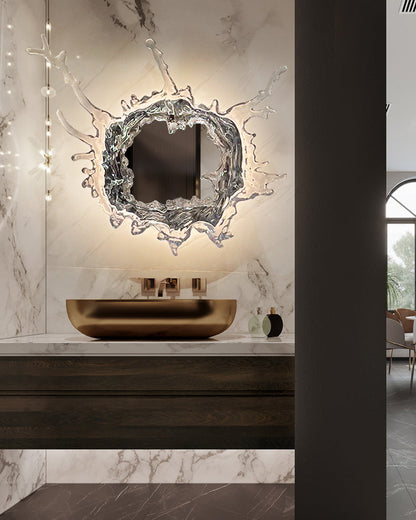 WOMO Art Wall Mirror with Light-WM6152
