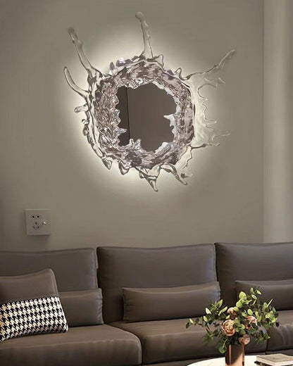WOMO Art Wall Mirror with Light-WM6152