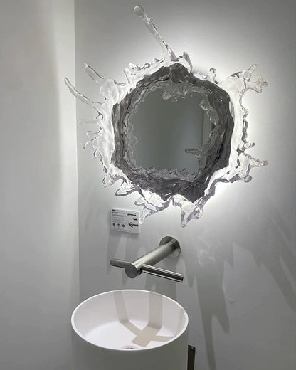 WOMO Art Wall Mirror with Light-WM6152