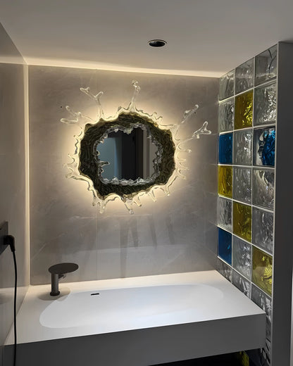 WOMO Art Wall Mirror with Light-WM6152