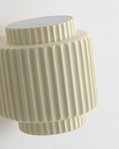 WOMO Fluted Cylinder Wall Sconce-WM6153