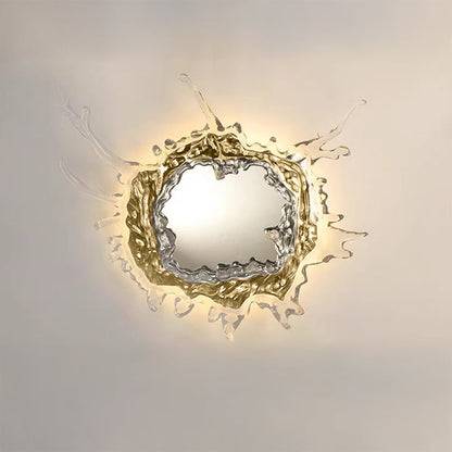 WOMO Art Wall Mirror with Light-WM6152